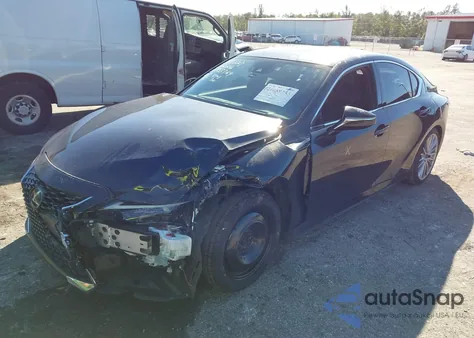 2023 Lexus Is 300 из США, поврежденный, VIN JTHDA1D25P5124308